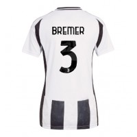 Maglia Calcio Juventus Gleison Bremer #3 Prima Divisa Donna 2024-25 Manica Corta